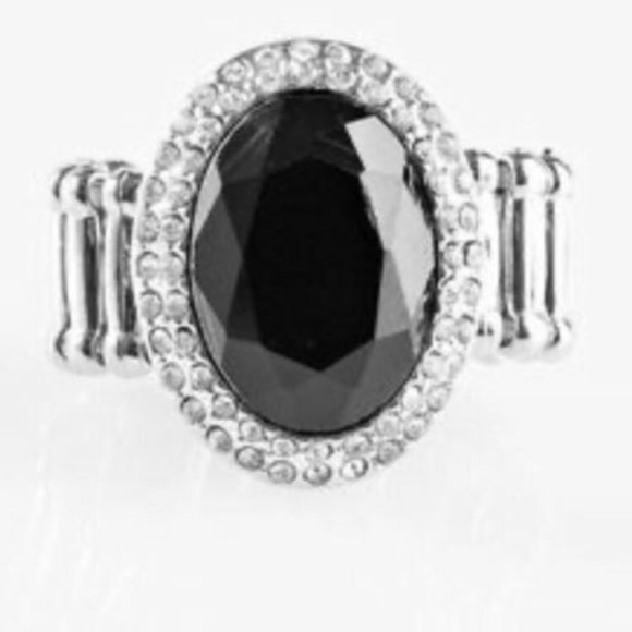 Bling Blitz Black Ring - Picture 1 of 1